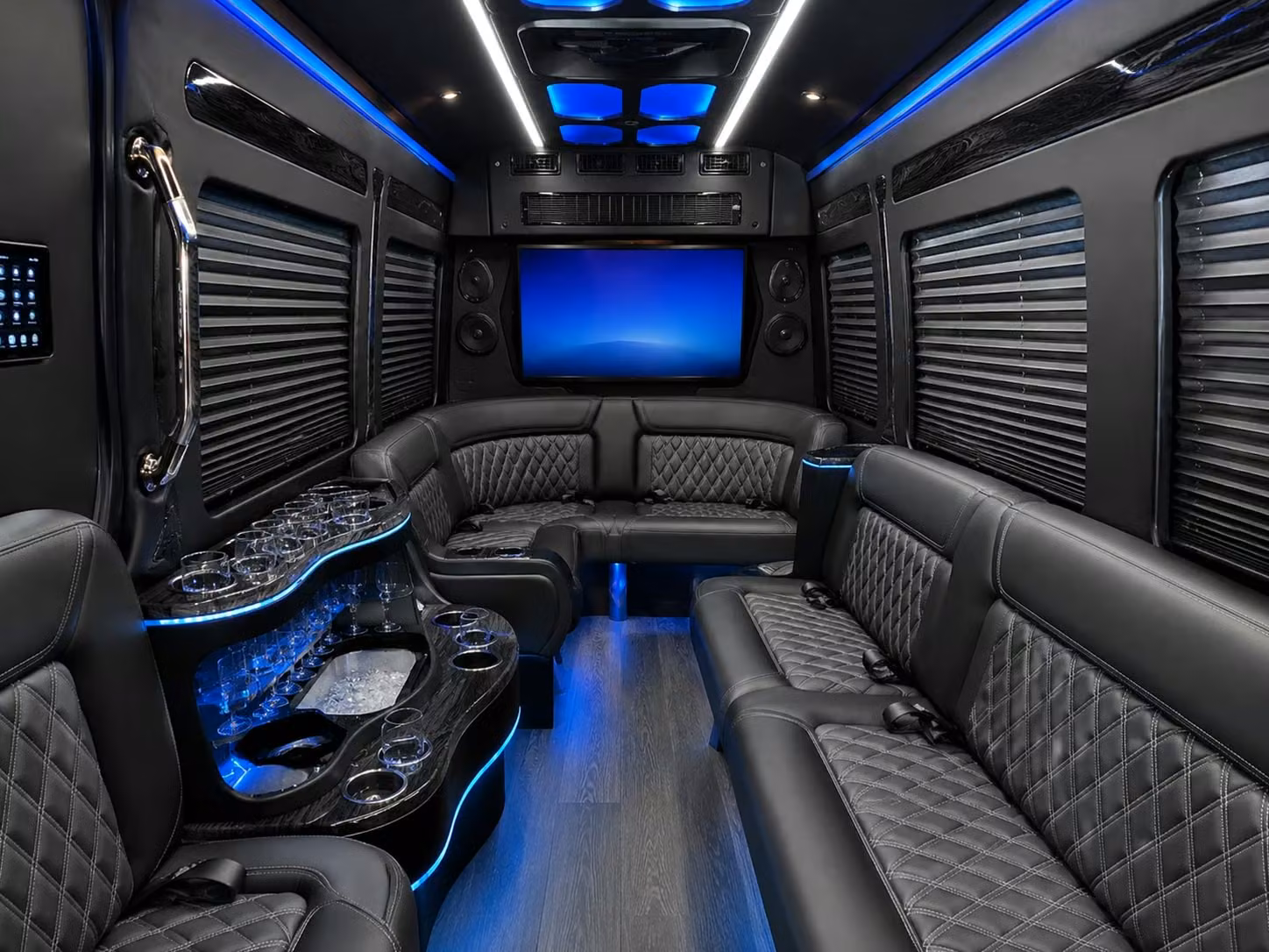 sprinter vans and minibuses for billings bridal party transportation
